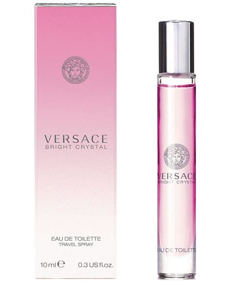 versace bright crystal travel spray.